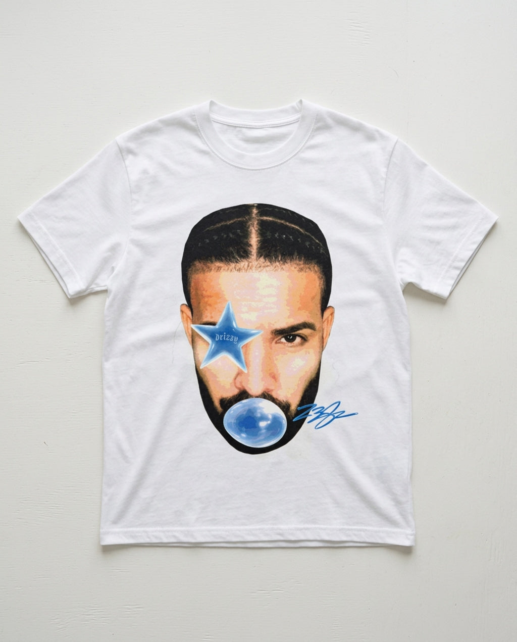 Drake BubbleGum Tee Blue