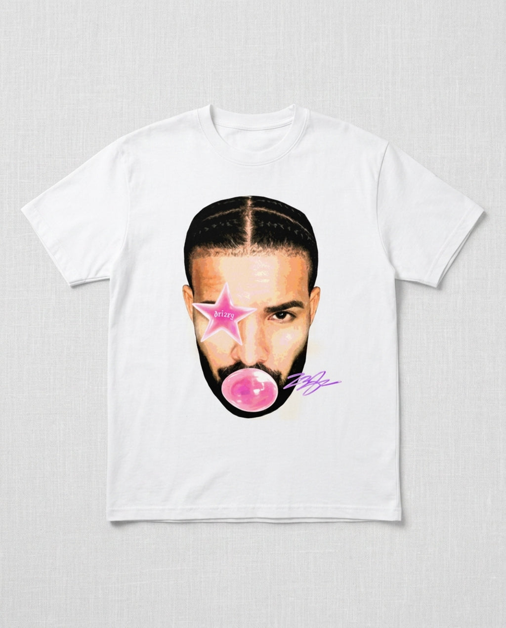 Drake BubbleGum Tee Pink